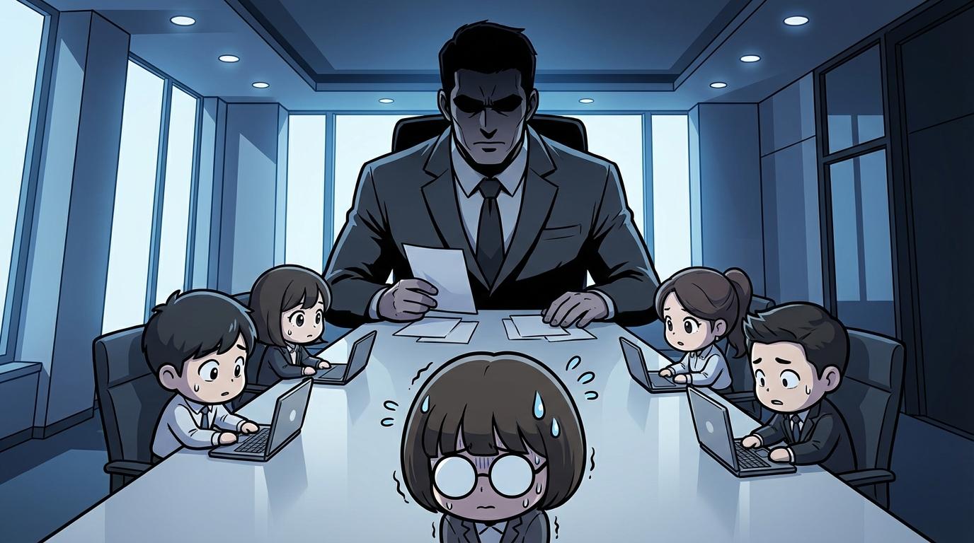 상사가 무서운 건 내 문제가 아니다